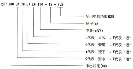 GW型管道式無(wú)堵塞排污泵